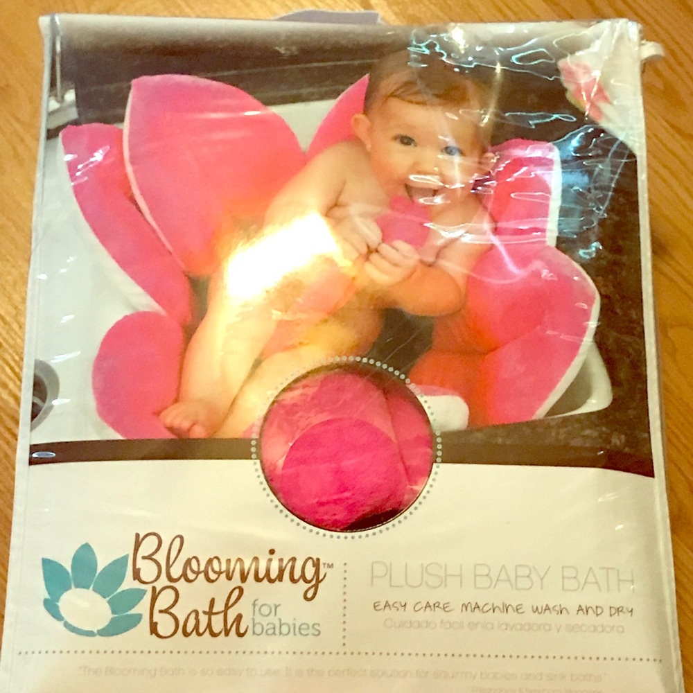 Brand New In Bag Blooming Bath Cushion